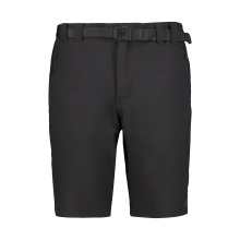 CMP Wanderhose mit Gürtel (4-Wege-Stretch, UV-Schutz) schwarz Herren